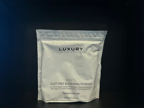 אבקת הבהרה לבנה