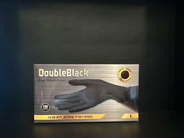 כפפות שחורות מידה L