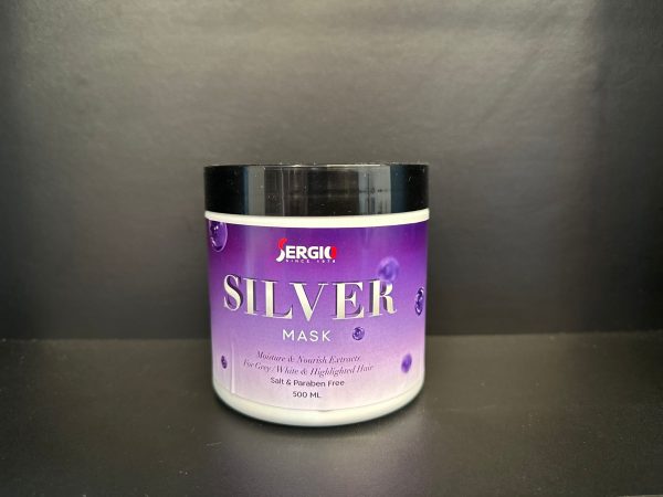 מסכה סילבר לשיער מובהר