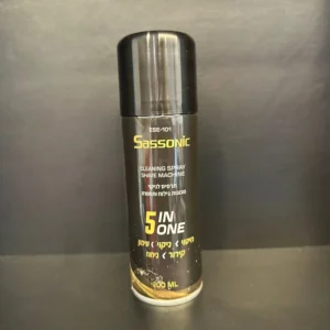 מיכל ספריי לניקוי מכונת תספורת Sassonic, 200 מ"ל, מוצר מקצועי למספרות.